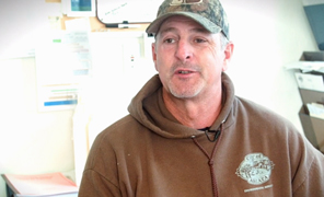 Utilities Supervisor Mike Clinton